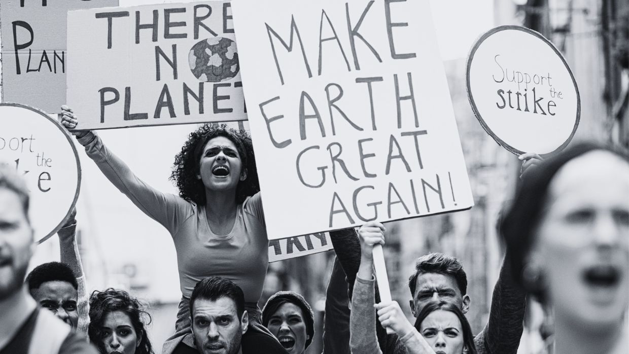 Yes, a digital nomad can be a climate activist