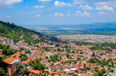 Bursa City panoramic view, Bursa, Turkey